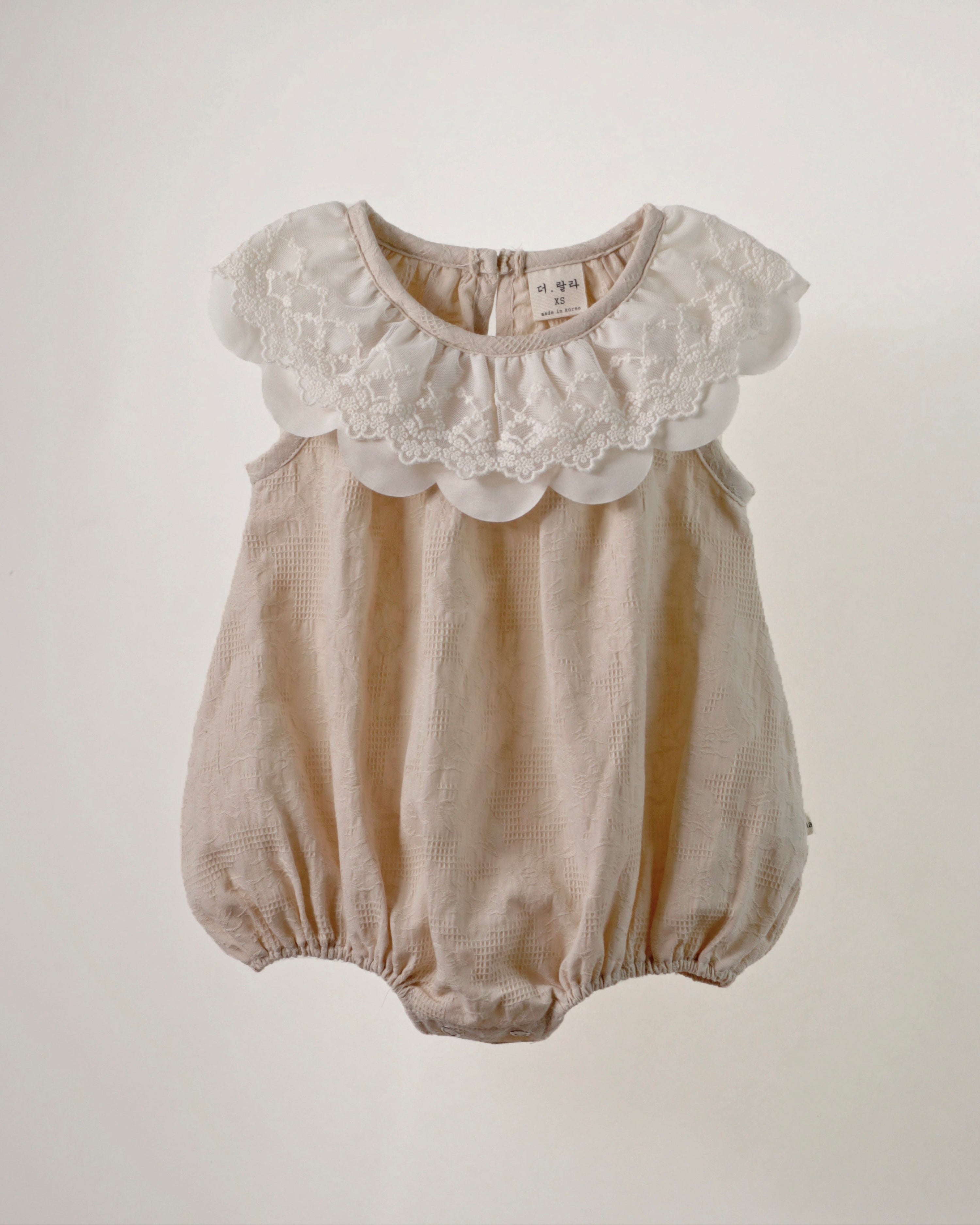 Lala Lace Collar Baby Romper (Ready Stock)