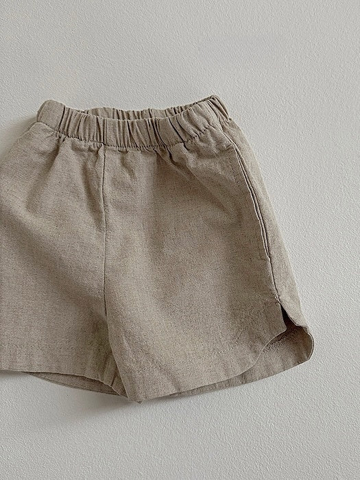 Baby&Toddler - Minirobe Linen Shorts (Ready Stock)