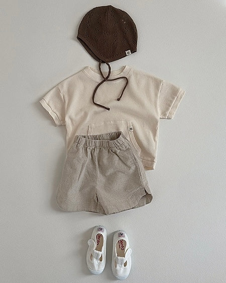 Baby&Toddler - Minirobe Linen Shorts (Ready Stock)