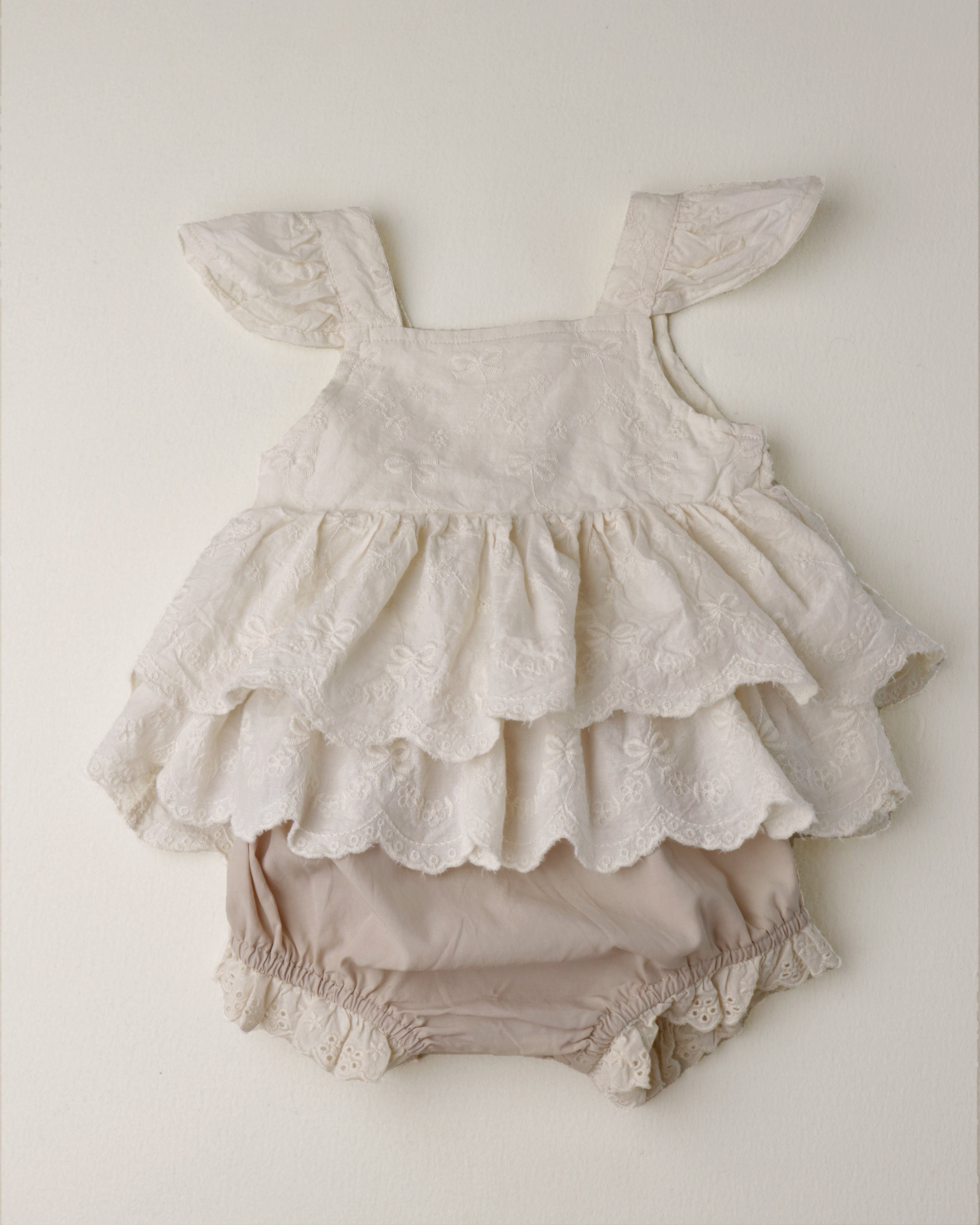 Layered Babydoll Top + Bloomer Set (Ready Stock)