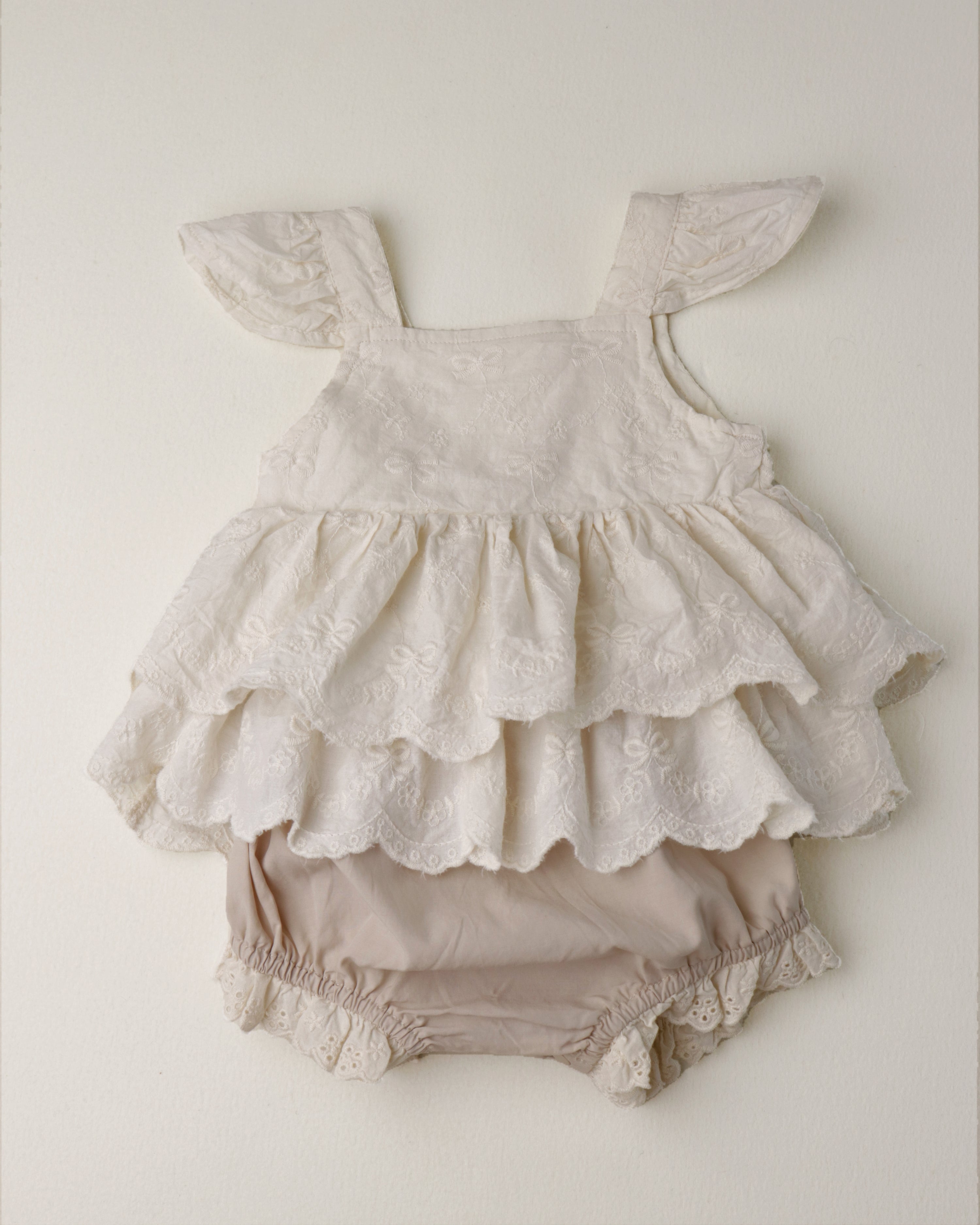 Layered Babydoll Top + Bloomer Set (Ready Stock)