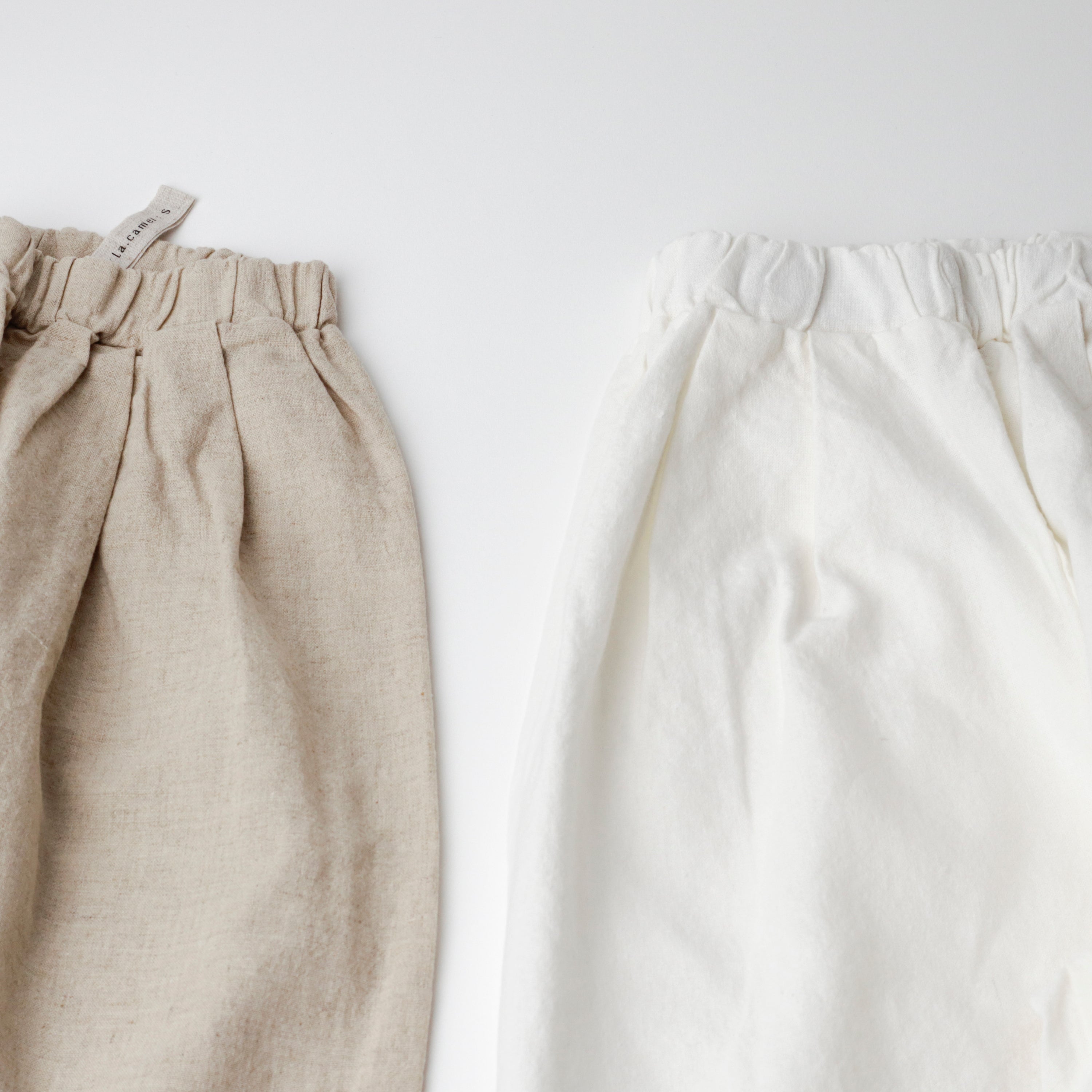 Signature Lacamel  Cotton Pants (Ready Stock )