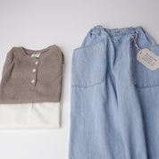 Disgreen Denim Pocket Pants (Ready Stock)