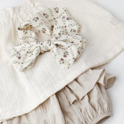 Bebe Floral Print Hair Band (Ready Stock)