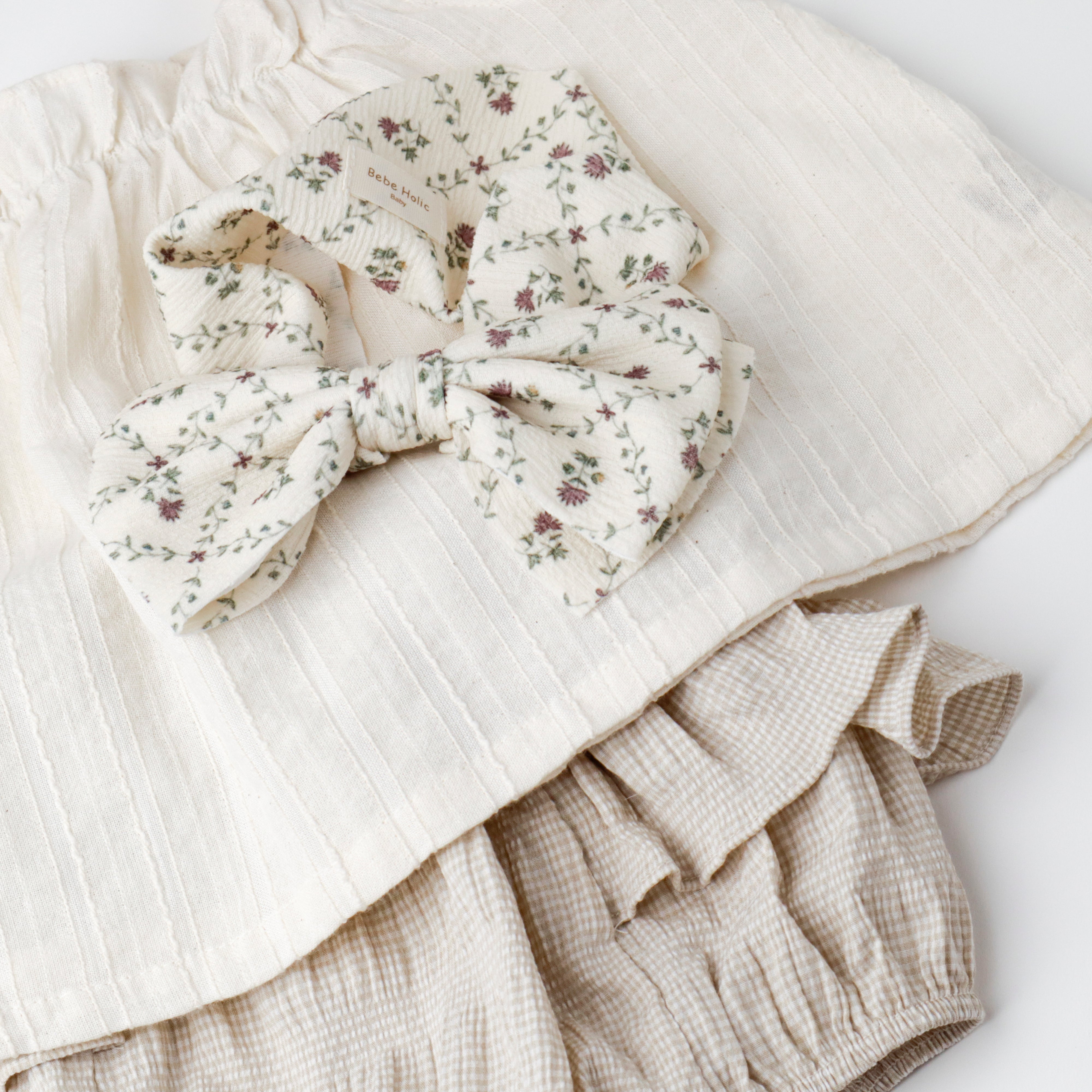 Bebe Floral Print Hair Band (Ready Stock)