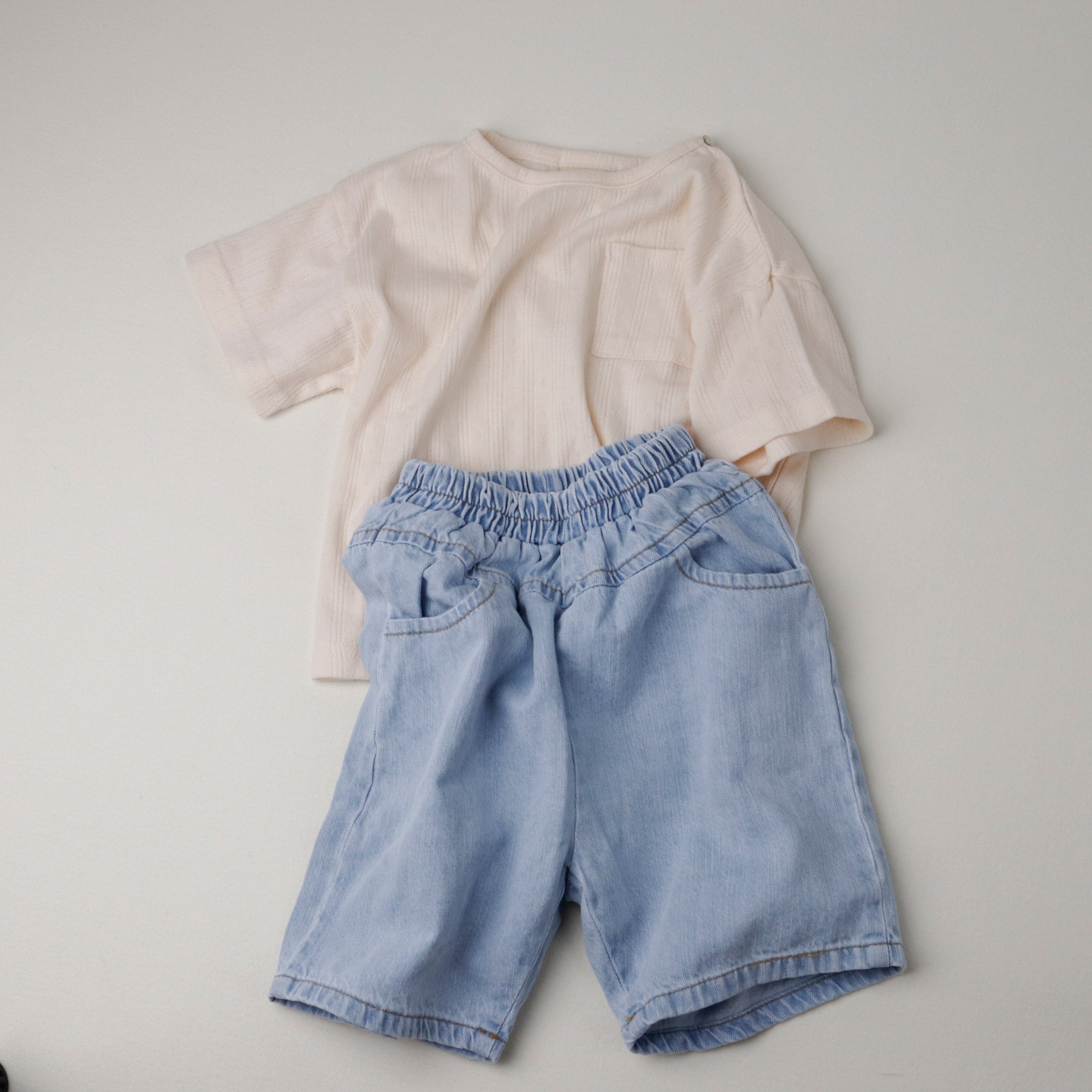 Minirobe Denim Shorts Baby & Toddler (Ready Stock)