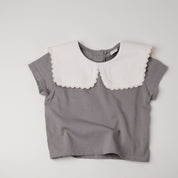 Nunubiel Collar T-Shirt (Ready Stock)