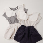 Nunubiel Collar T-Shirt (Ready Stock)
