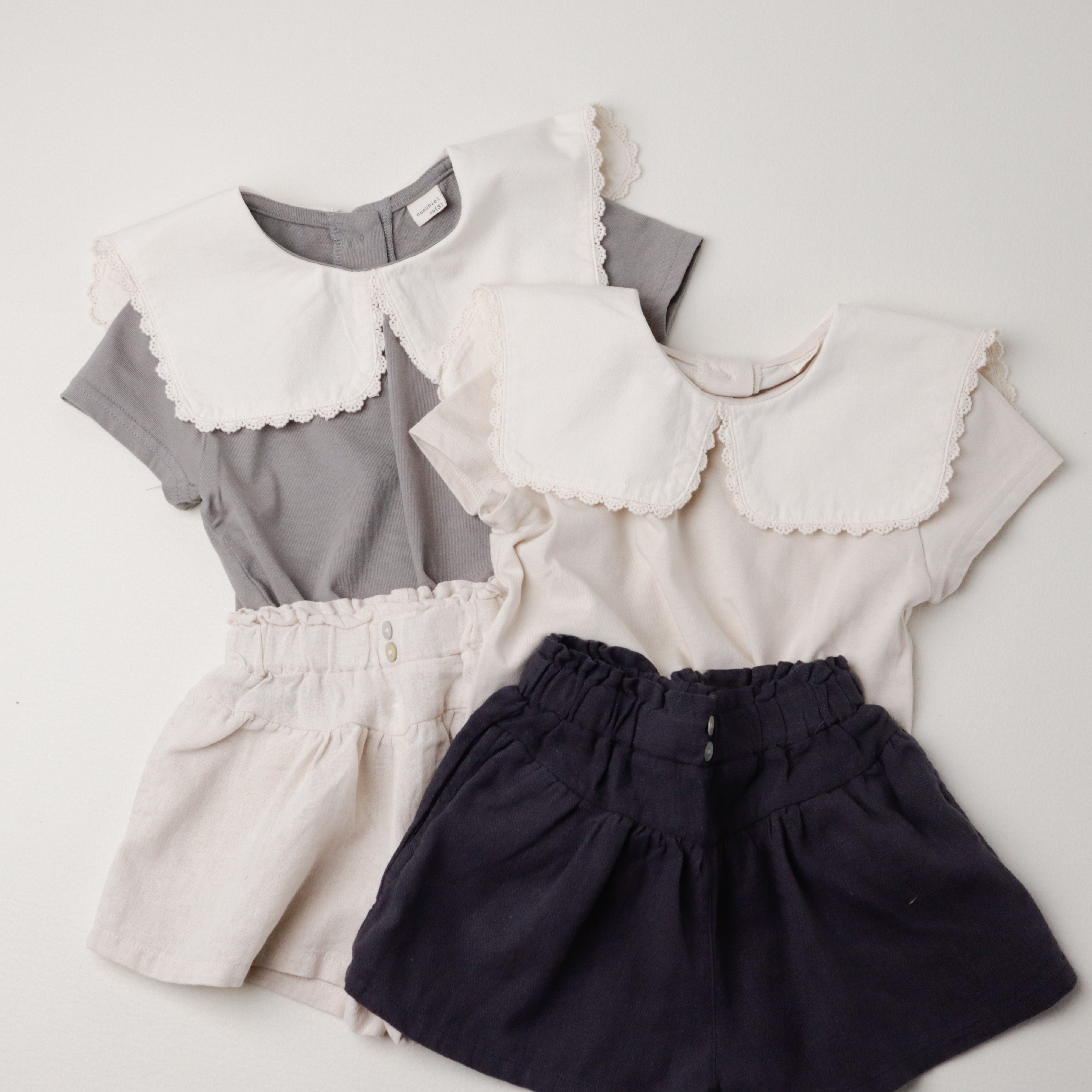 Nunubiel Collar T-Shirt (Ready Stock)