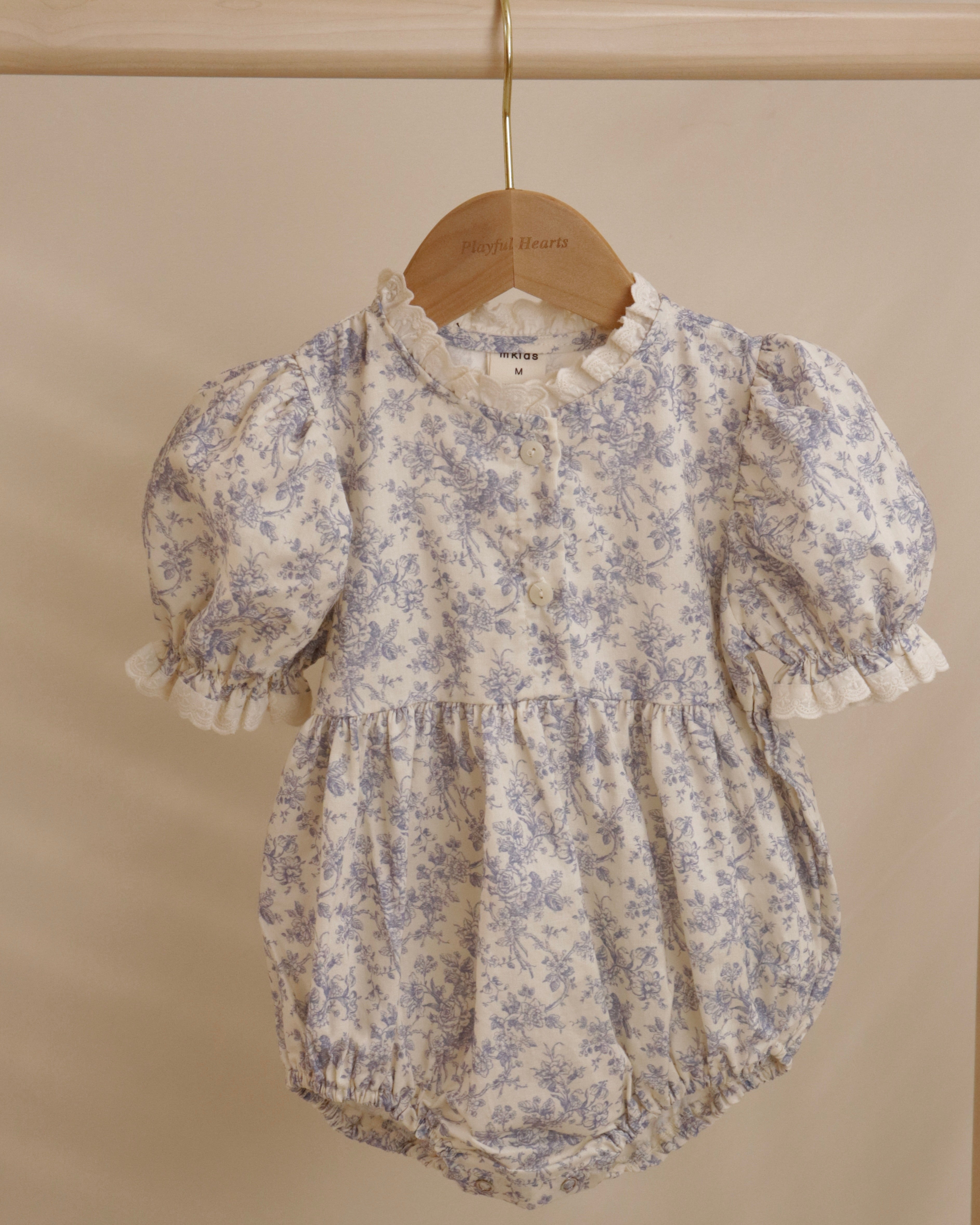MK Floral Baby Romper