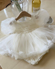*Premium - Bloom Chiffon Baby Suit (Ready Stock)