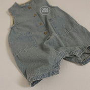Mini Denim Romper (Baby & Toddler) - Ready Stock