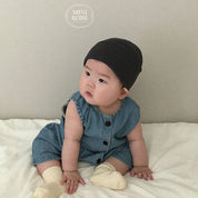 Mini Denim Romper (Baby & Toddler) - Ready Stock