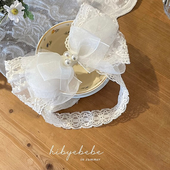 Pearl Ribbon Hairband
