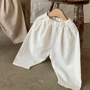 Signature Lacamel  Cotton Pants (Ready Stock )