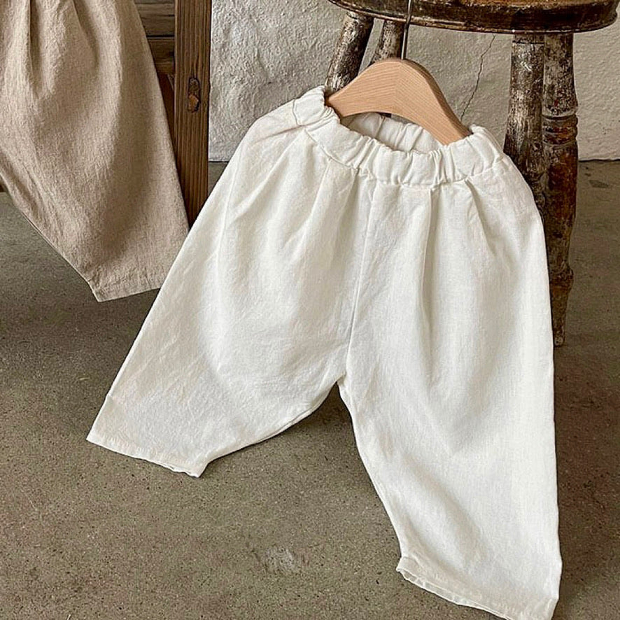 Signature Lacamel  Cotton Pants (Ready Stock )