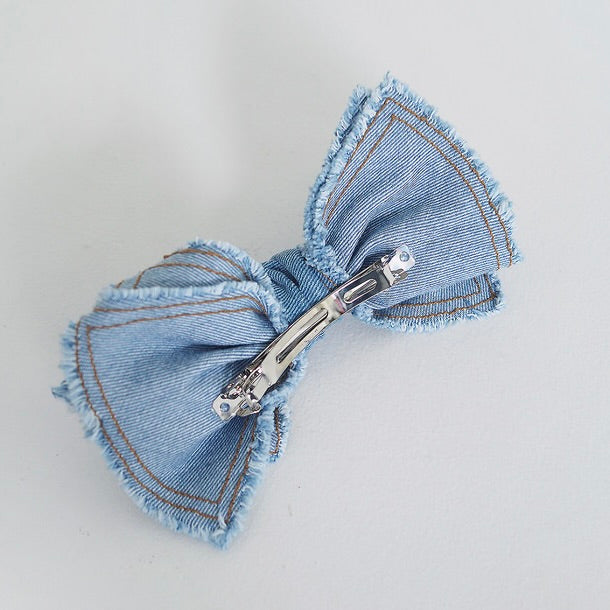 Denim Hair Clip/ Hair Band (Ready Stock)