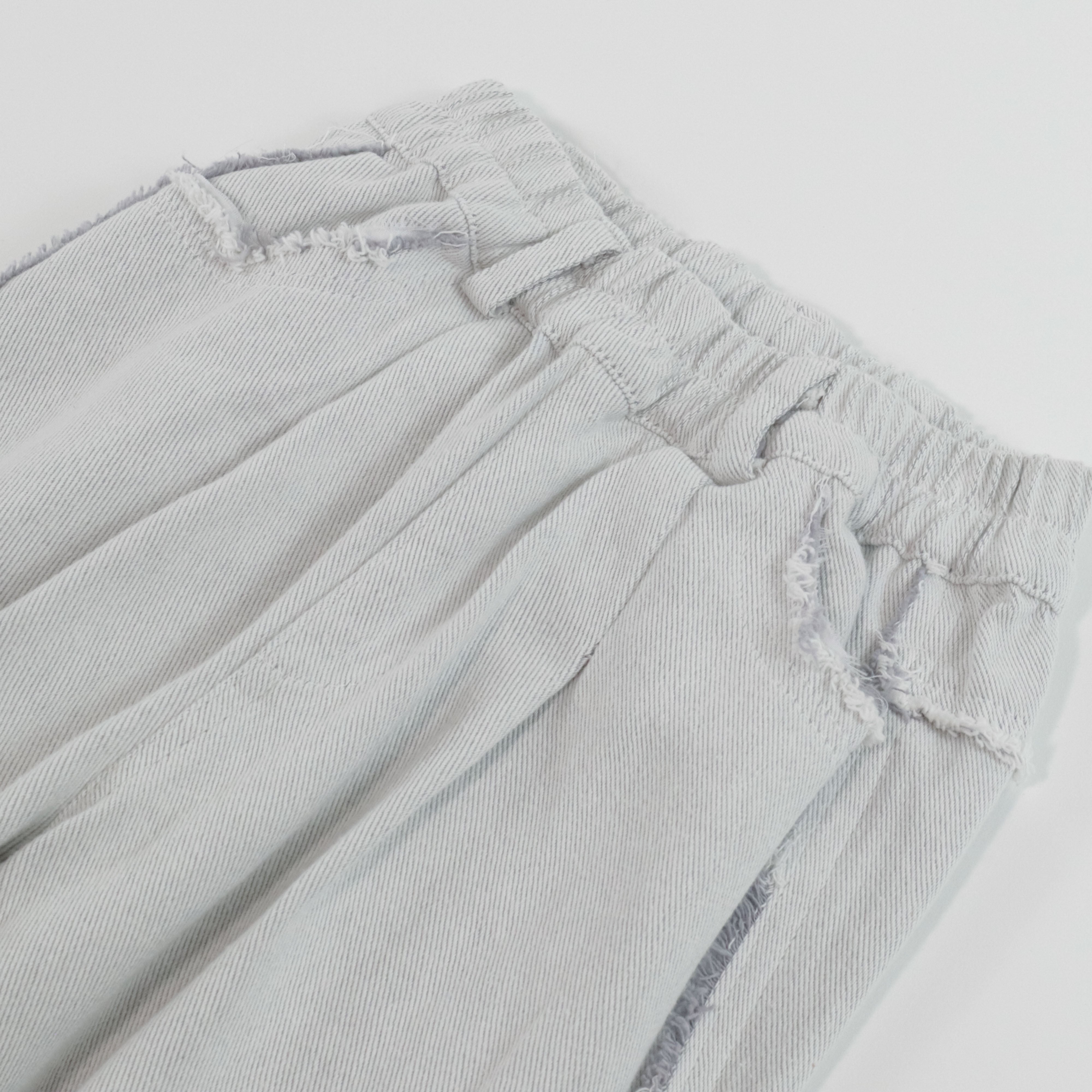 Straight Leg Washed Denim (Ready Stock)