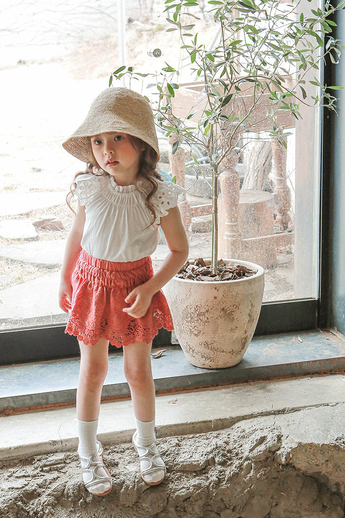 Flo Lace Tee (Ready Stock)