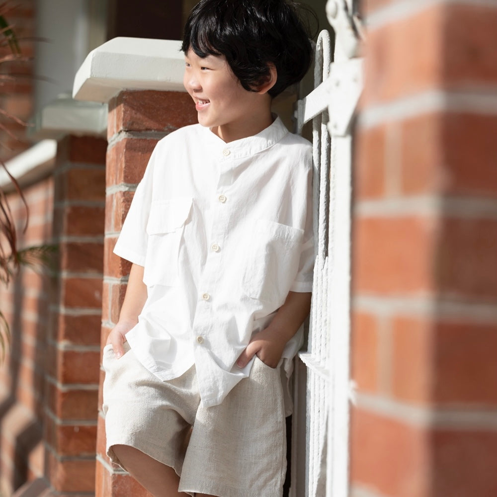 Lacamel Linen Rev Shorts (Ready Stock)