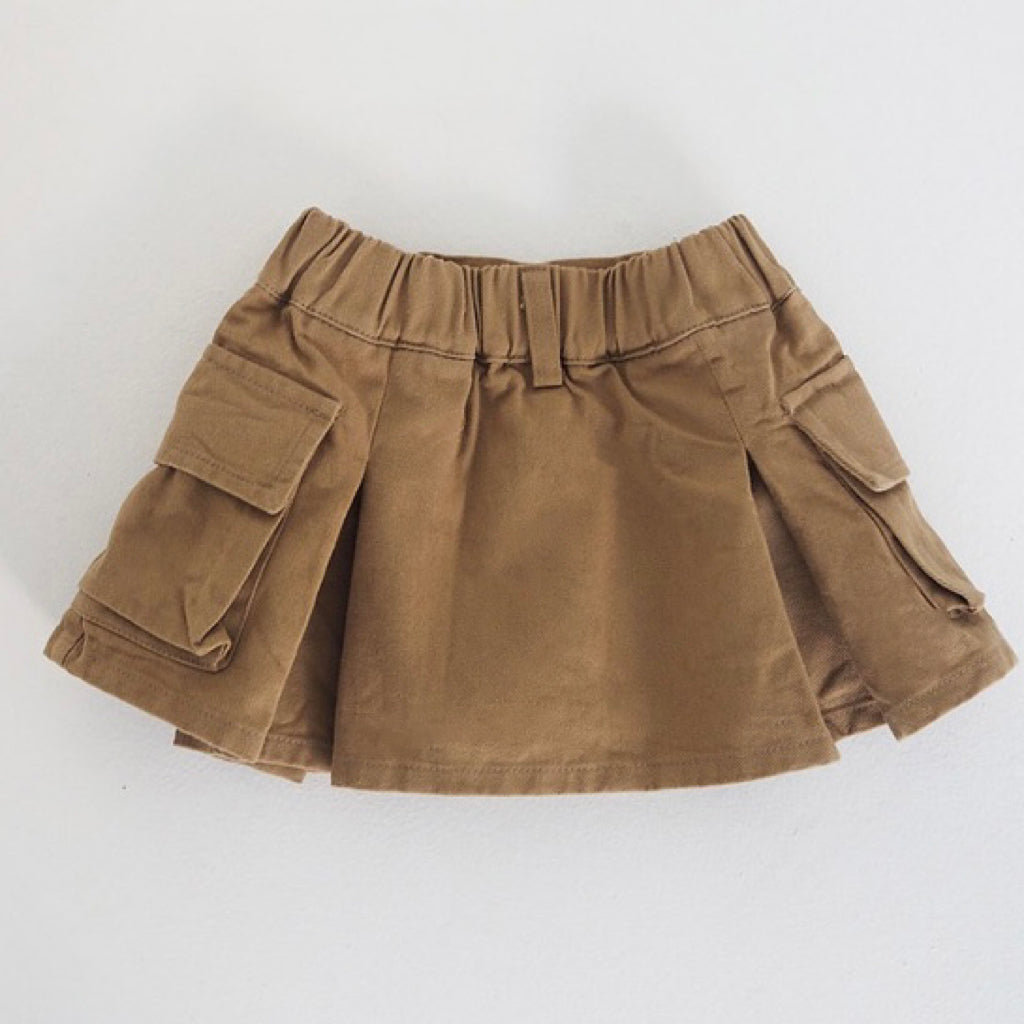 Zan Clover cargo pleated skorts (Ready Stock) – Playful Hearts