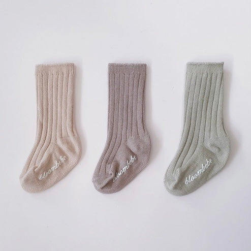 Baby - Bloombebe Mellow Socks 3 Pair Set (Ready Stock)