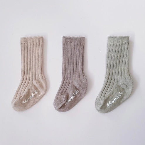 Bloombebe Mellow Socks 3 Pair Set (Ready Stock)