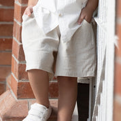 Lacamel Linen Rev Shorts (Ready Stock)
