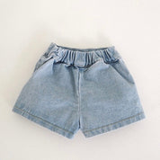Zan Clover denim skorts (Ready Stock)
