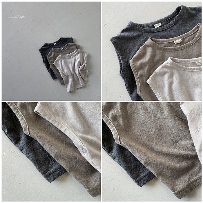 Nunubiel Crinkle Tee Baby&Kids (Ready Stock)